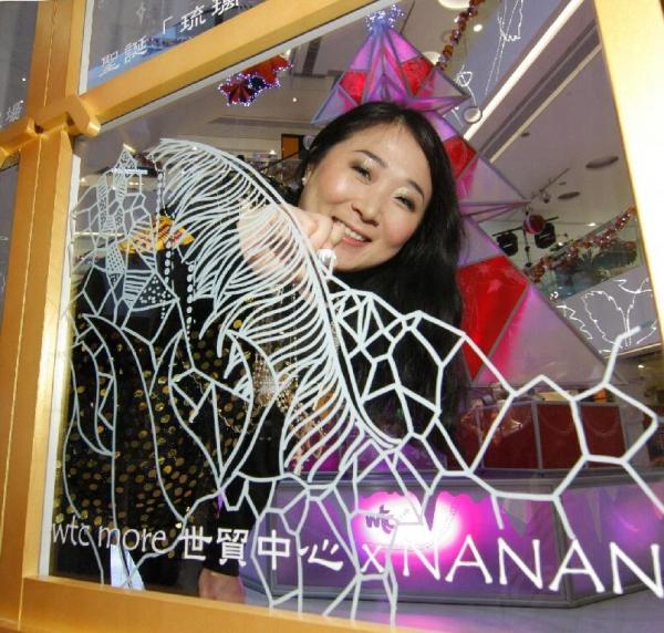 人氣藝術家NANAN來港 琉璃聖誕Art Show